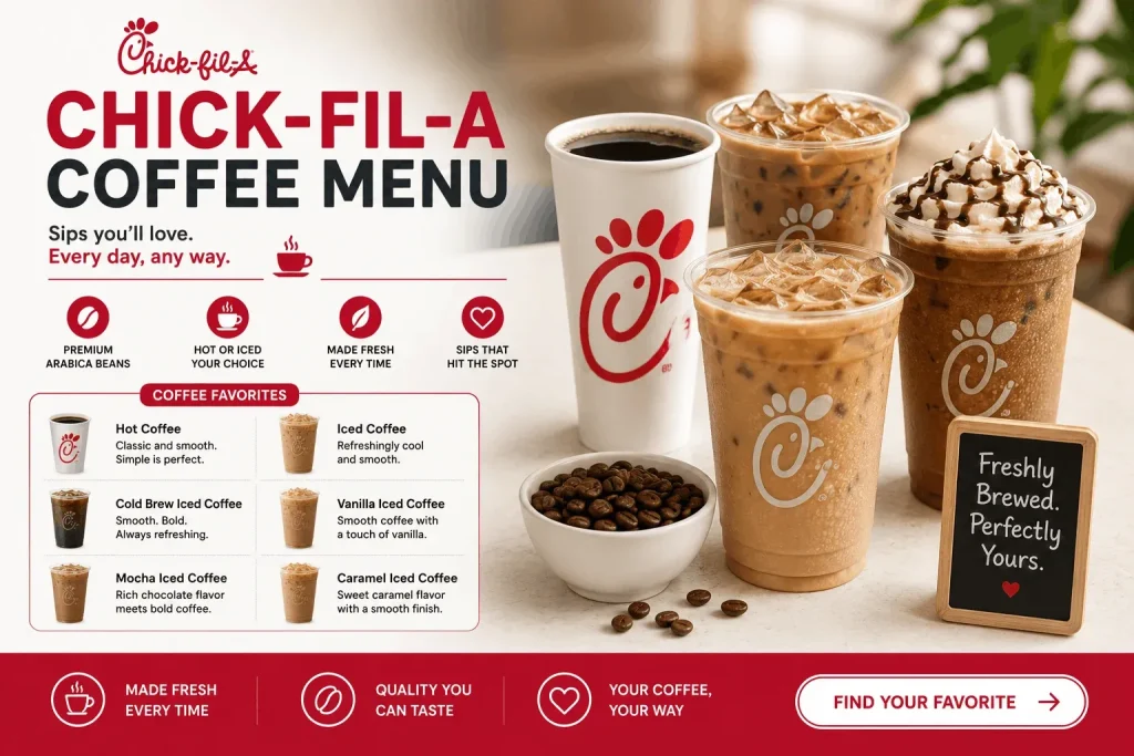 Chick-fil-A Coffee Menu
