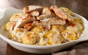 Chicken Tortelloni Alfredo