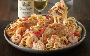 Chicken and Shrimp Carbonara (Serves 4 - 6)