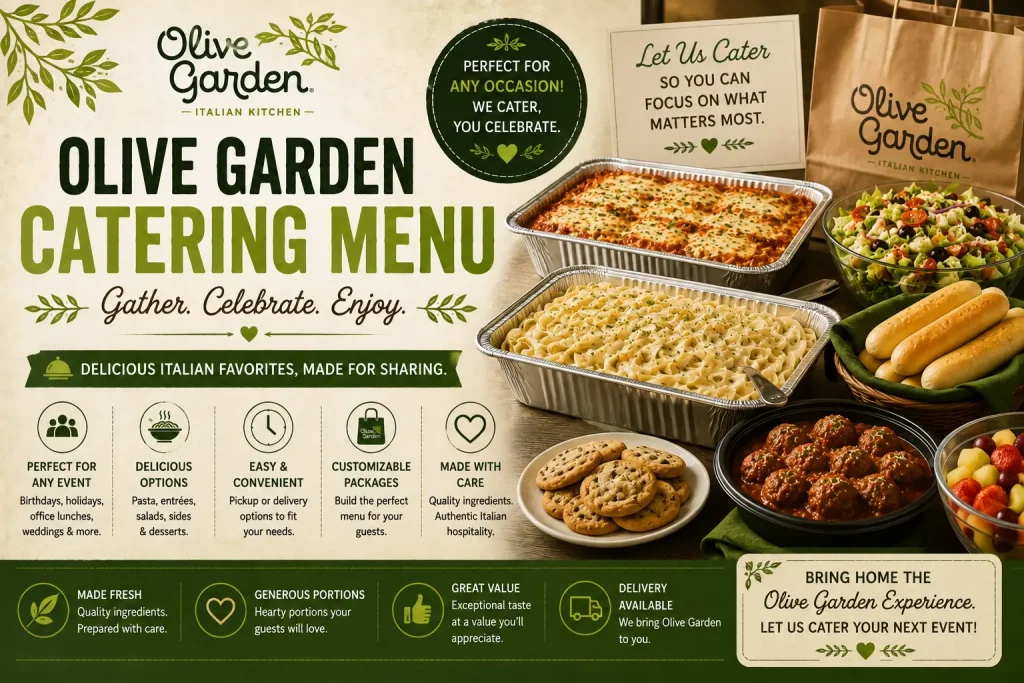 Olive Garden Catering Menu
