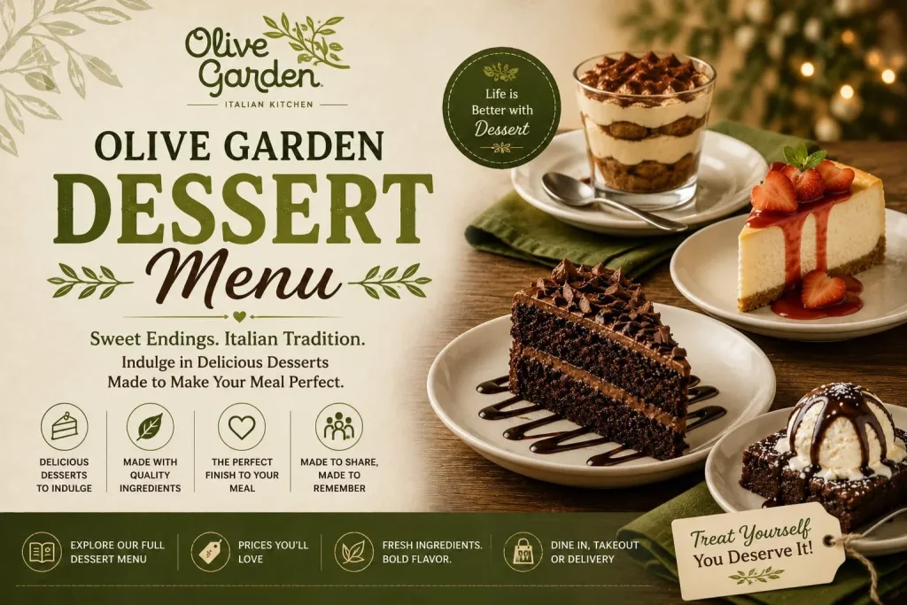 Olive Garden Dessert Menu
