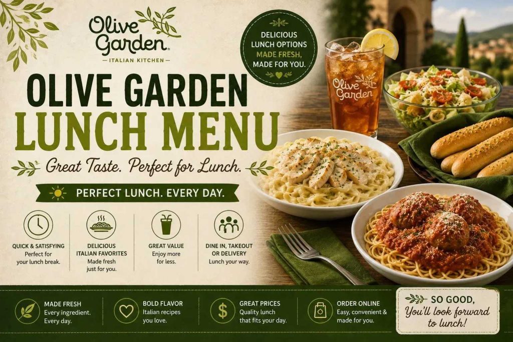 Olive Garden Lunch Menu