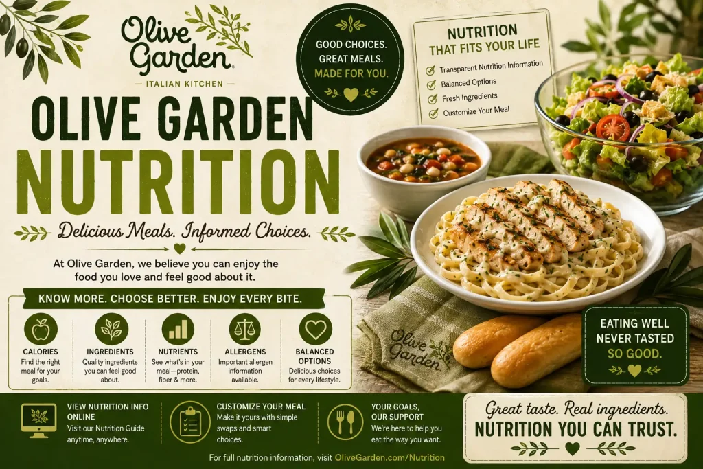Olive Garden Nutrition