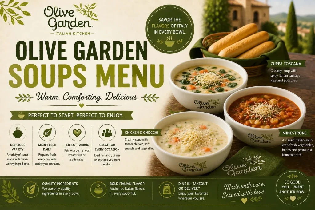 Olive Garden Soups Menu