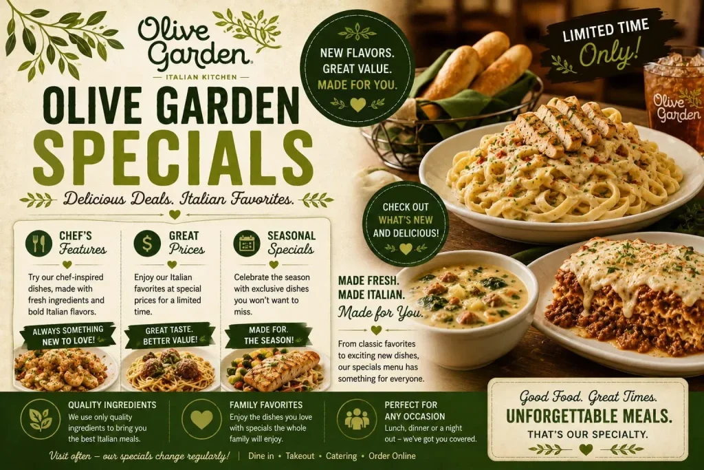 Olive Garden Specials